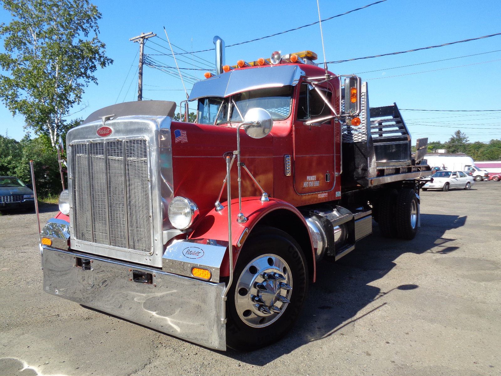 converted 1986 Peterbilt 359 truck for sale