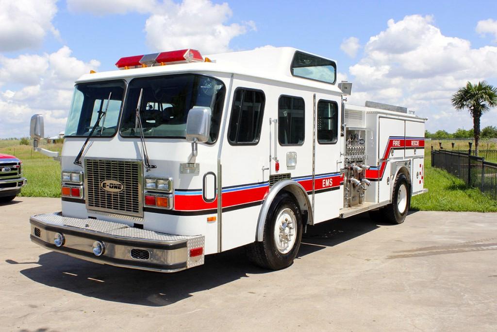 1993 E-One Fire Truck Pumper Rescue