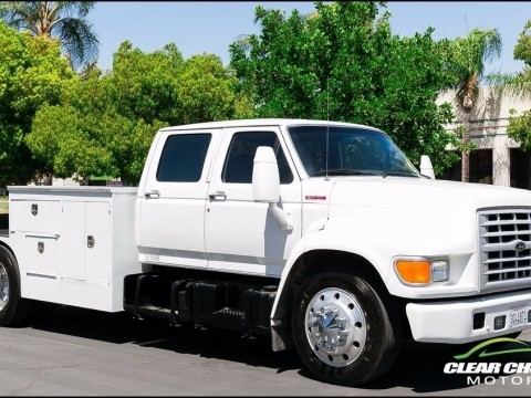 1996 Ford F 250 Heavy Duty Diesel Utility Truck for sale