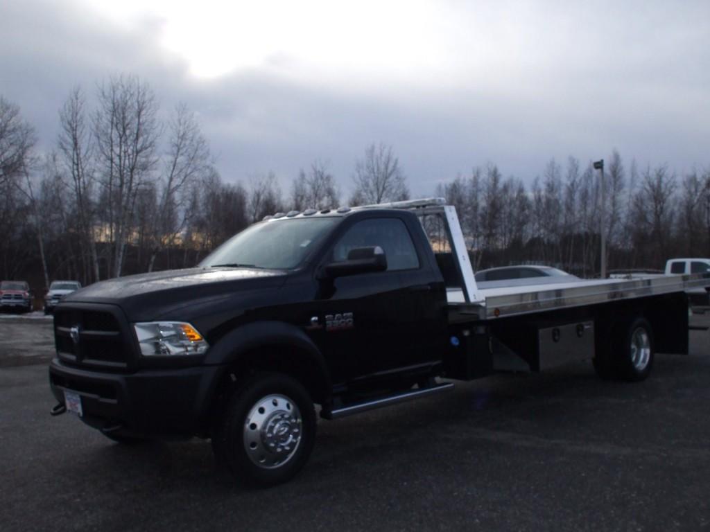 2016 Dodge 5500 Flatbed Tow Truck