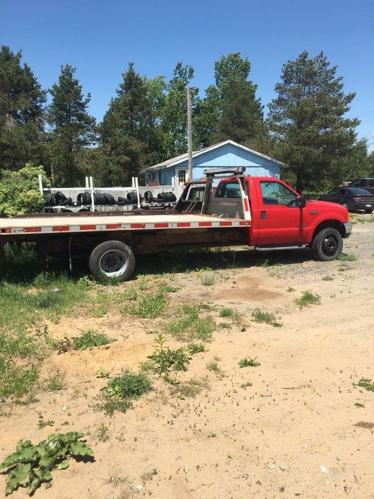 2000 Ford f 550 Super Duty Flatbed truck