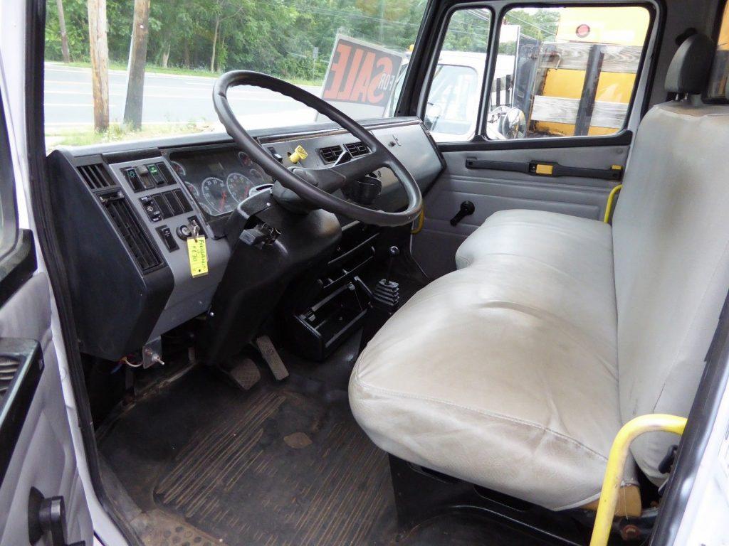 low miles 2001 Freightliner FL70 dump truck