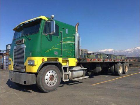 strong engine 1989 Freightliner Cab Over Rollback truck for sale