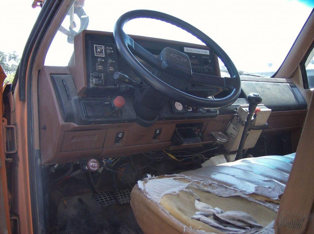 digger 1992 Chevrolet Kodiak TOPKICK truck