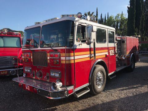 rebuilt engine 1990 Seagrave Fire Engine truck for sale