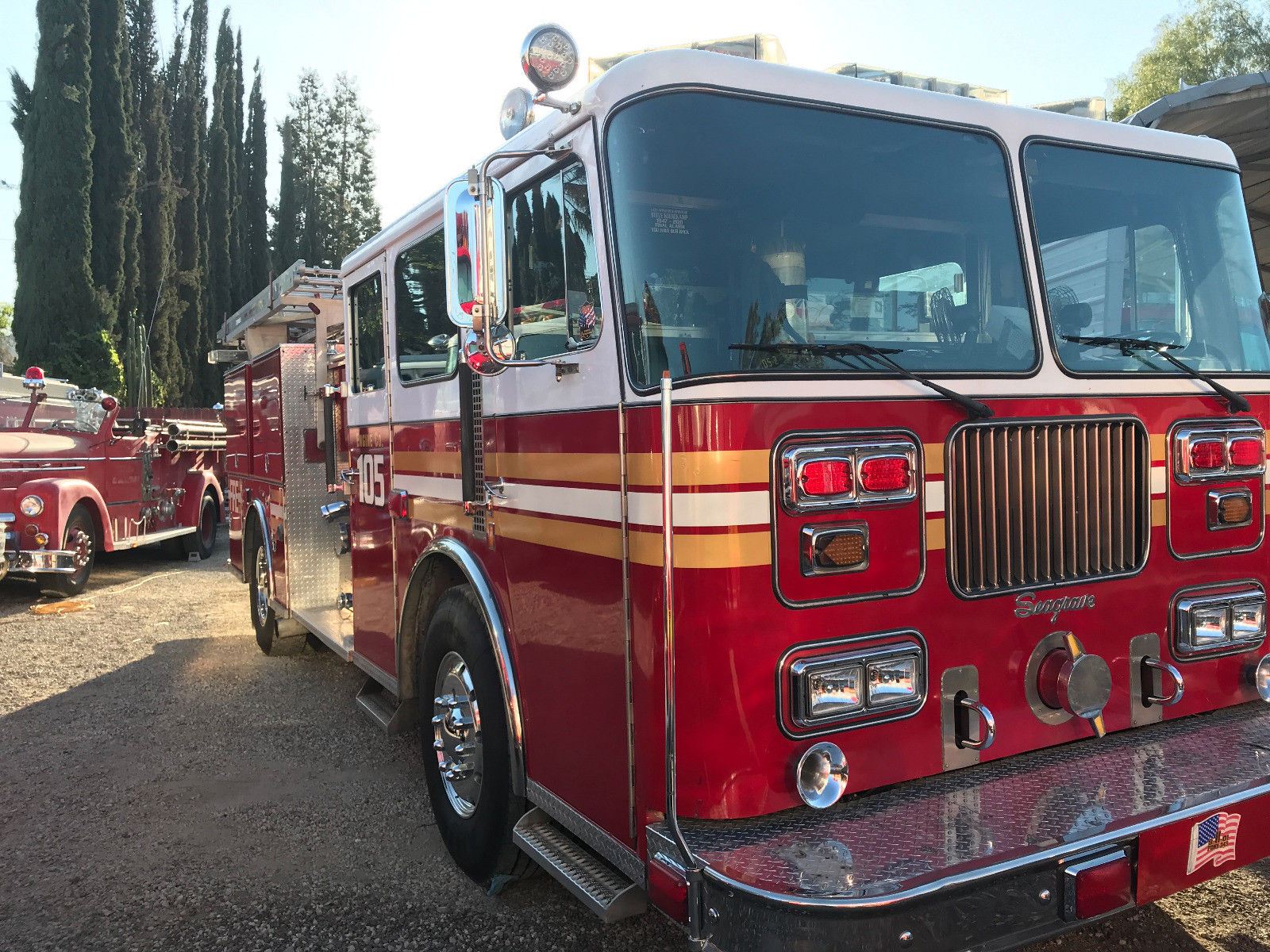 rebuilt engine 1990 Seagrave Fire Engine truck for sale