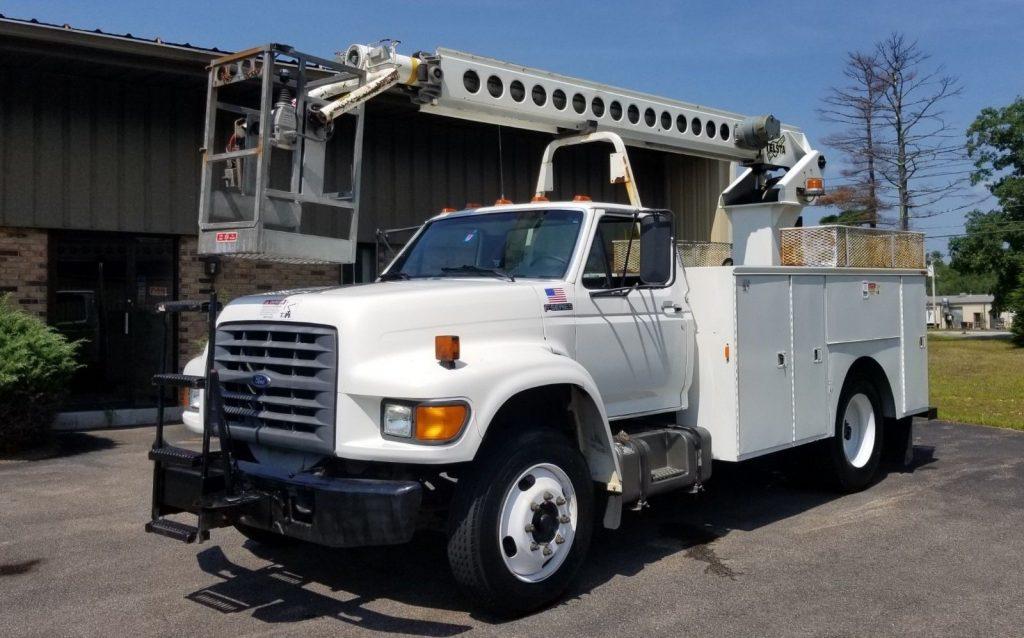 Awesome 1998 FORD F700 Cable Placer truck