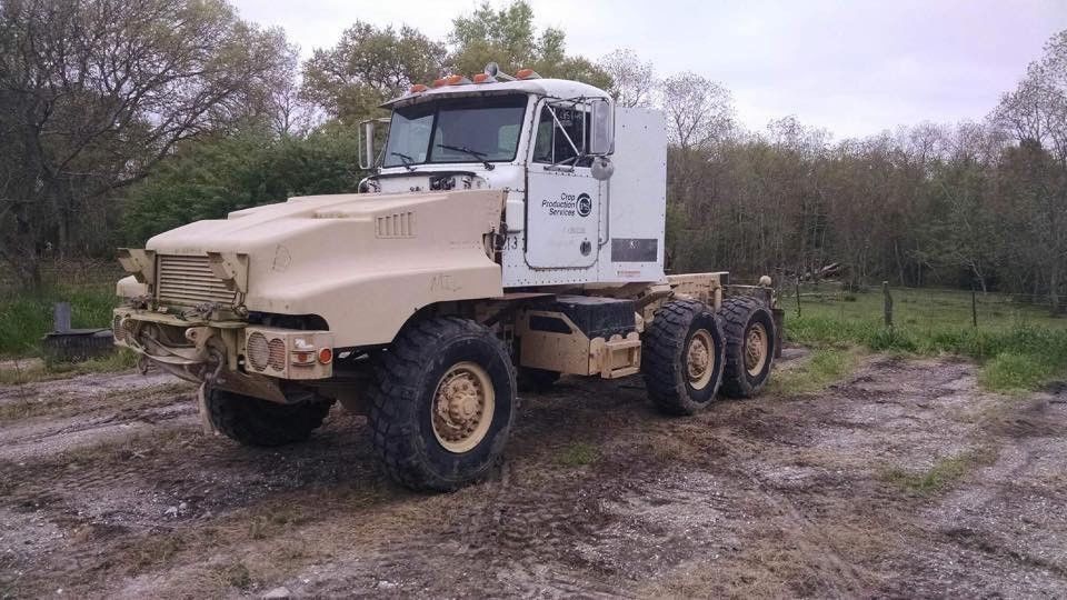 custom 2008 BAE military truck