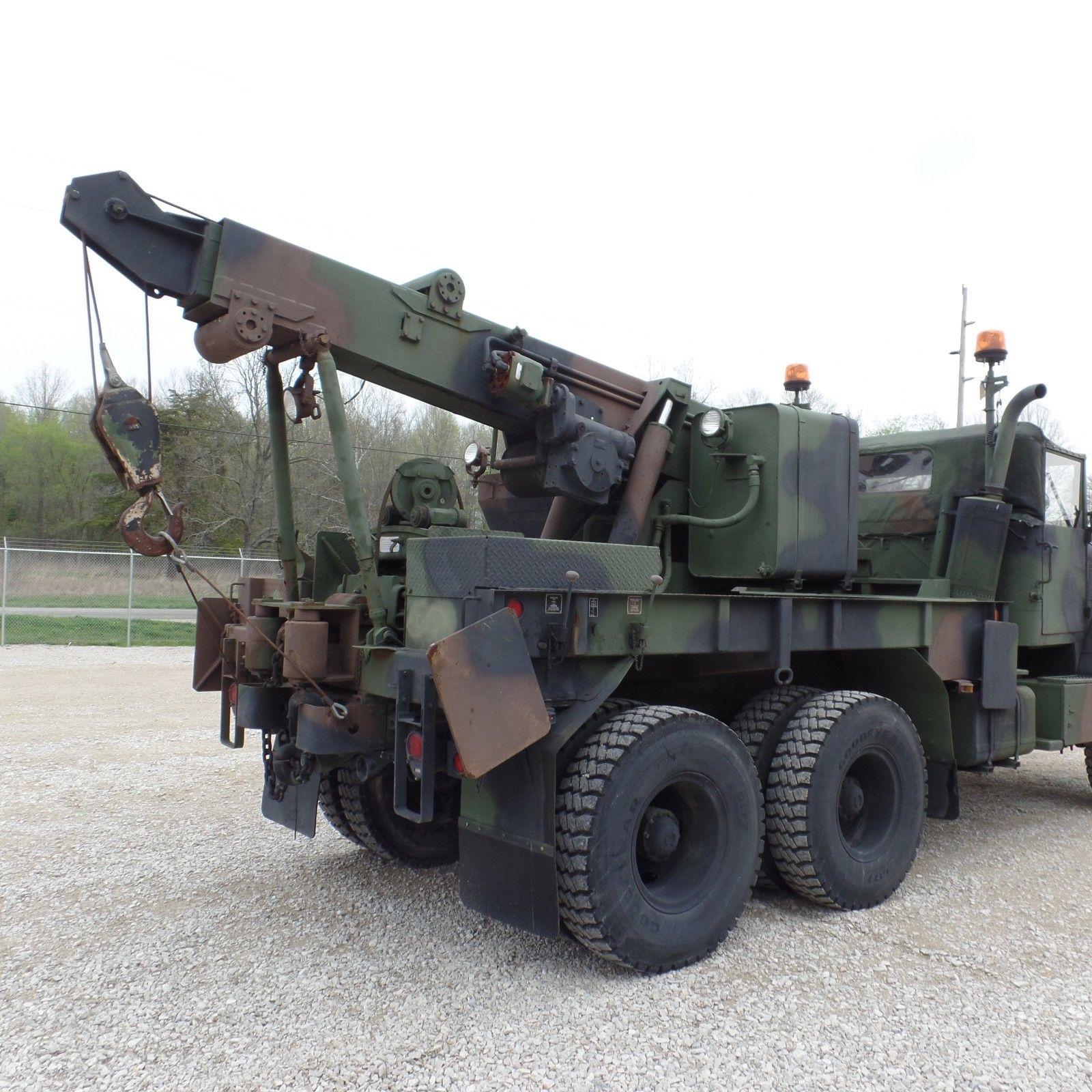 great running 1985 BMY M936a1 Military  Wrecker  Truck  for sale