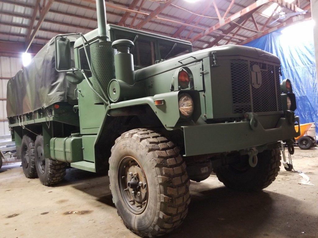 low mileage 1993 AM General M35 A3 2 1/2 Ton 6×6 truck