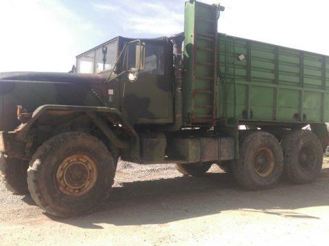 needs service 1984 AM General M923A1 military truck for sale
