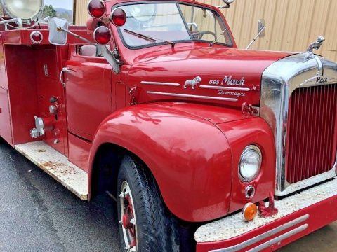 very nice 1955 Mack B85 Fire Truck for sale