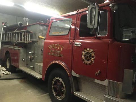 very solid 1969 Mack Fire Truck for sale