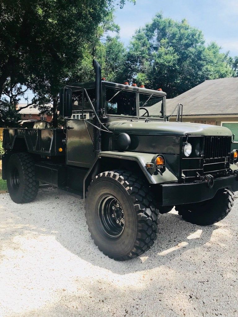 Bobbed 1985 AM General Deuce and a Half military truck