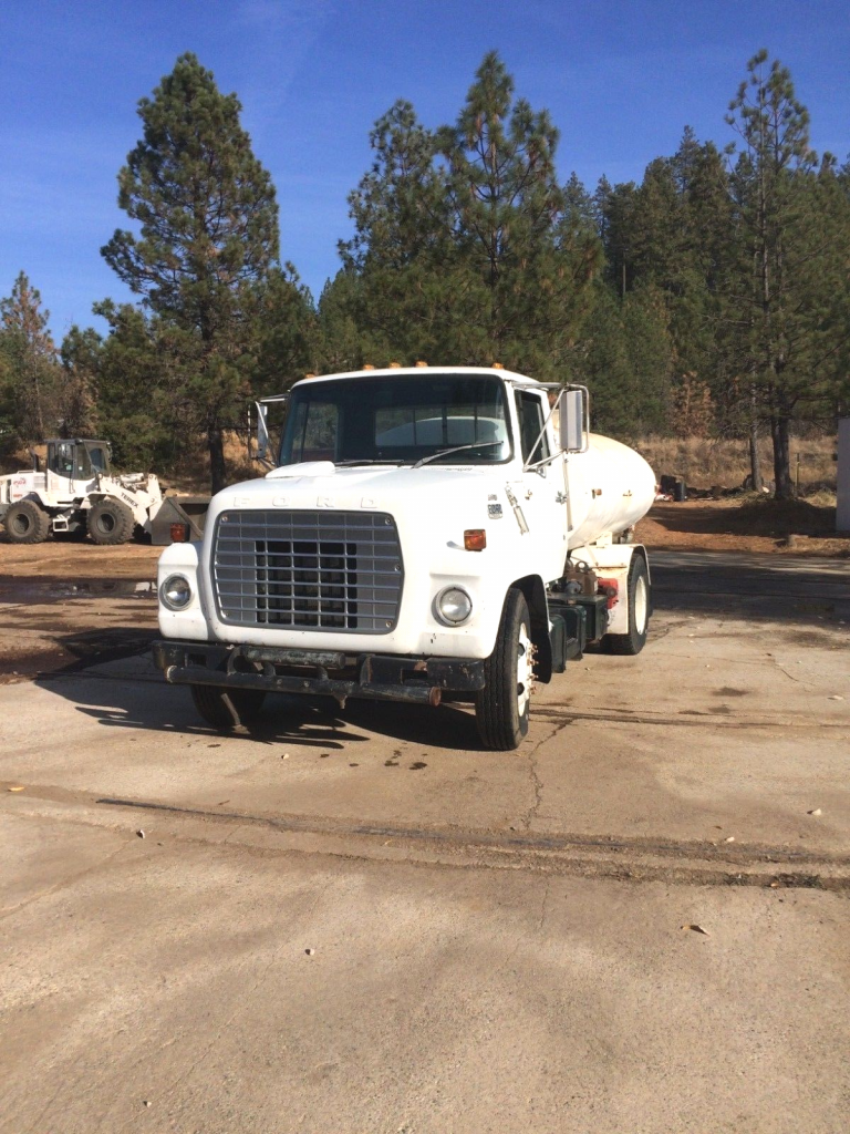 new plumbing 1981 Ford 7000 truck
