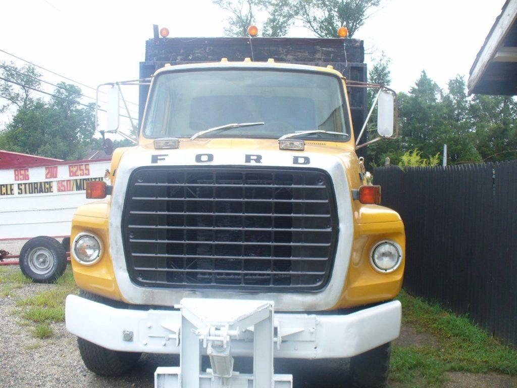 solid 1981 Ford L8000 truck