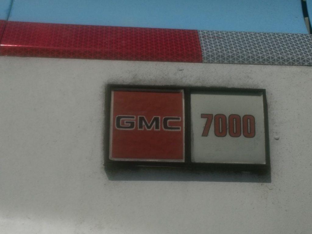 strong 1985 GMC C7000 truck