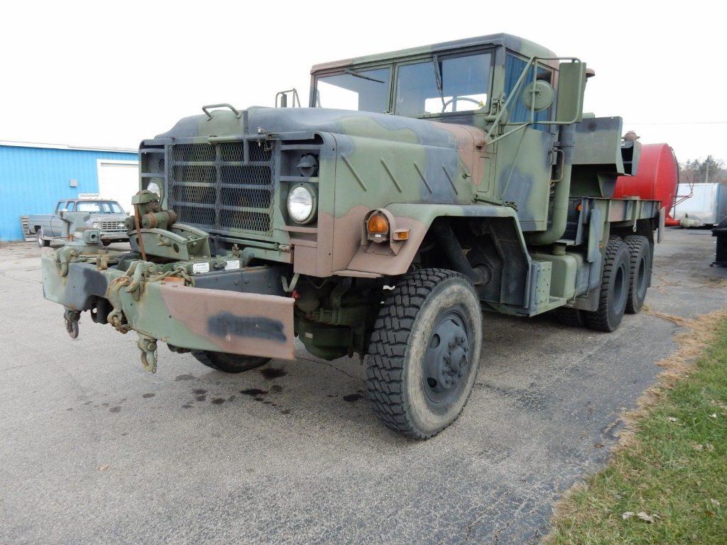 Everything works 1984 AM General M936 5 Ton 6×6 Rotator/Wrecker truck