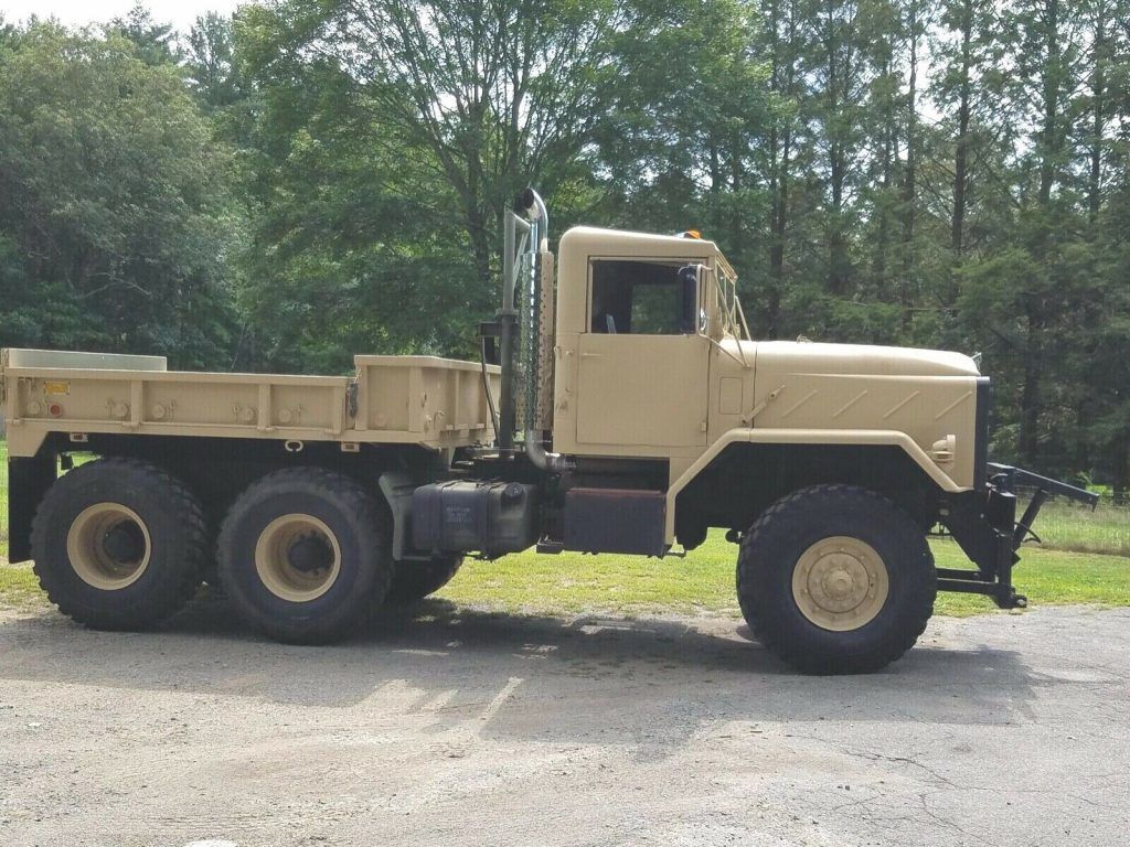 many upgrades 1990 BMY 931a2 6X6 Military PLOW TRUCK