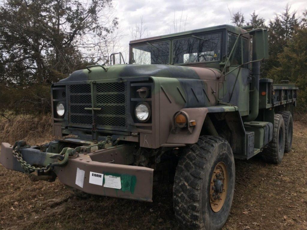 nice running 1992 AM General 5 ton military truck