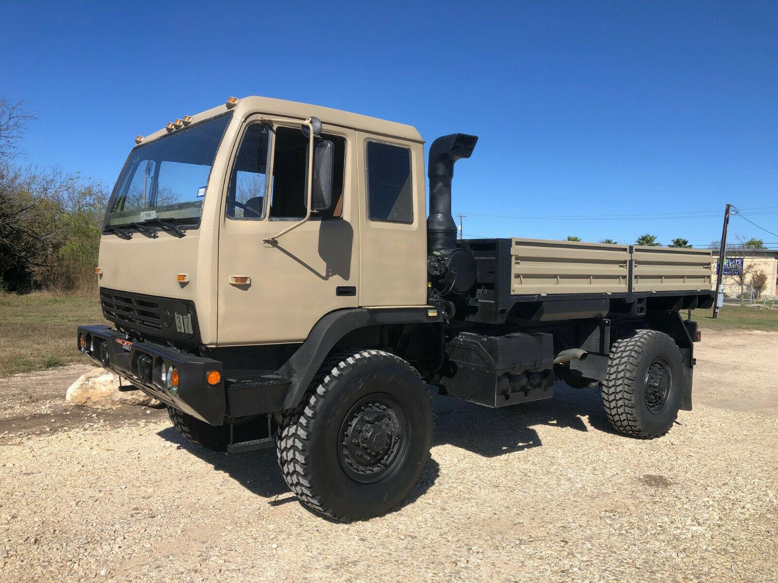 minor issues 1997 Stewart & Stevenson M1078 LMTV Military Truck for sale