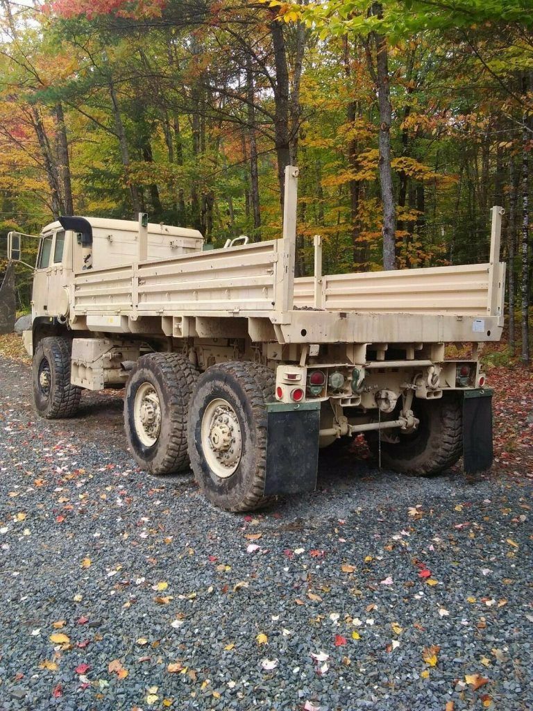 rare 1997 Stewart & Stevenson 6×6 cargo truck