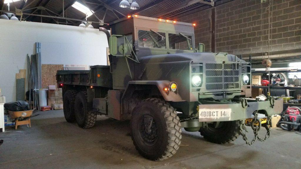 rare BMY M923a2 5 ton 6×6 miliitary truck