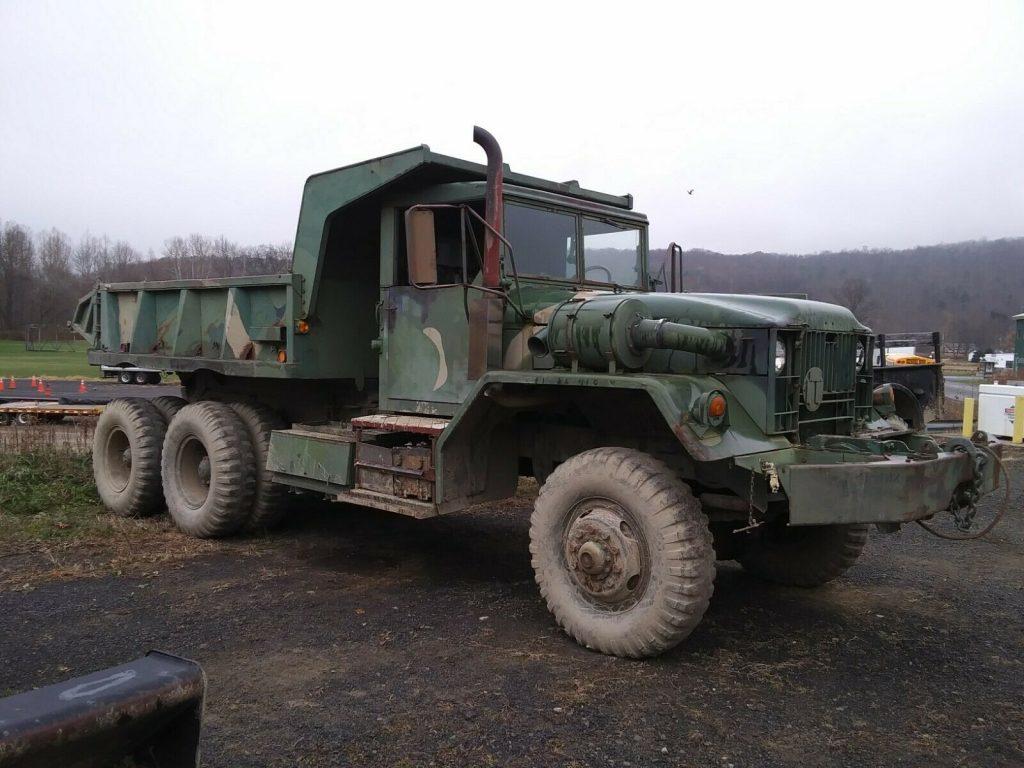 solid 1960 AM General M813 5 TON 6X6 military truck