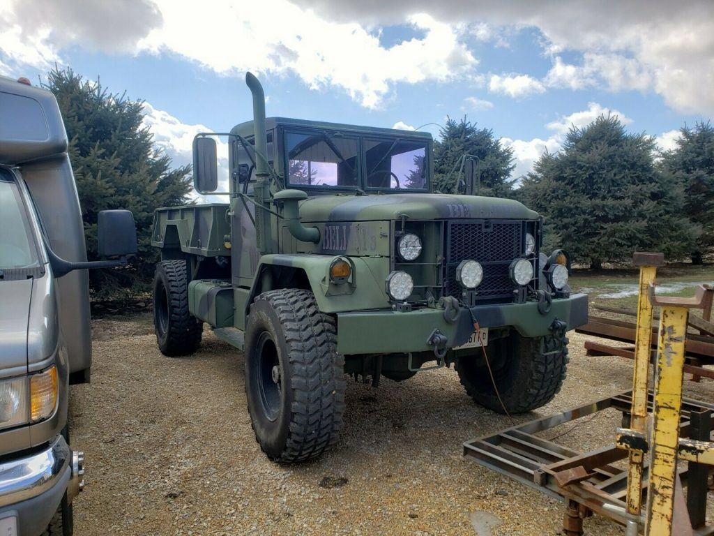 bobbed 1971 AM General M35A2 military truck