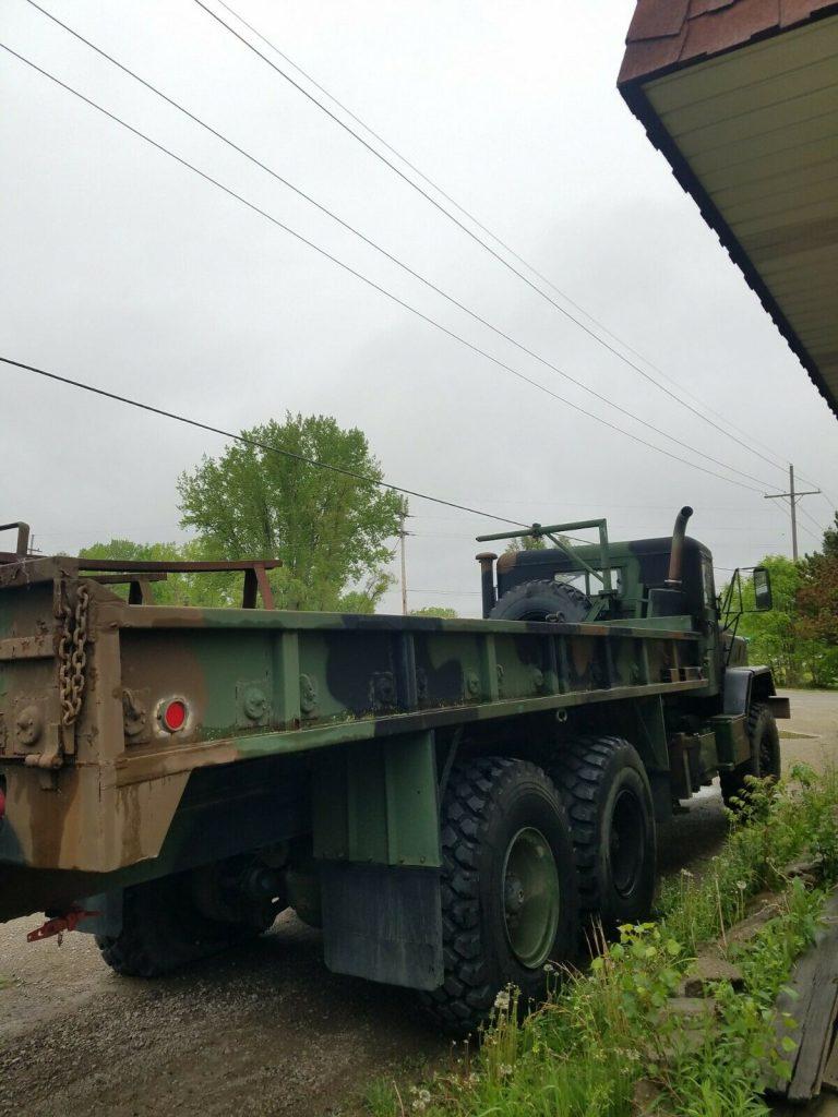 solid 1984 AM General M 942a1 military truck