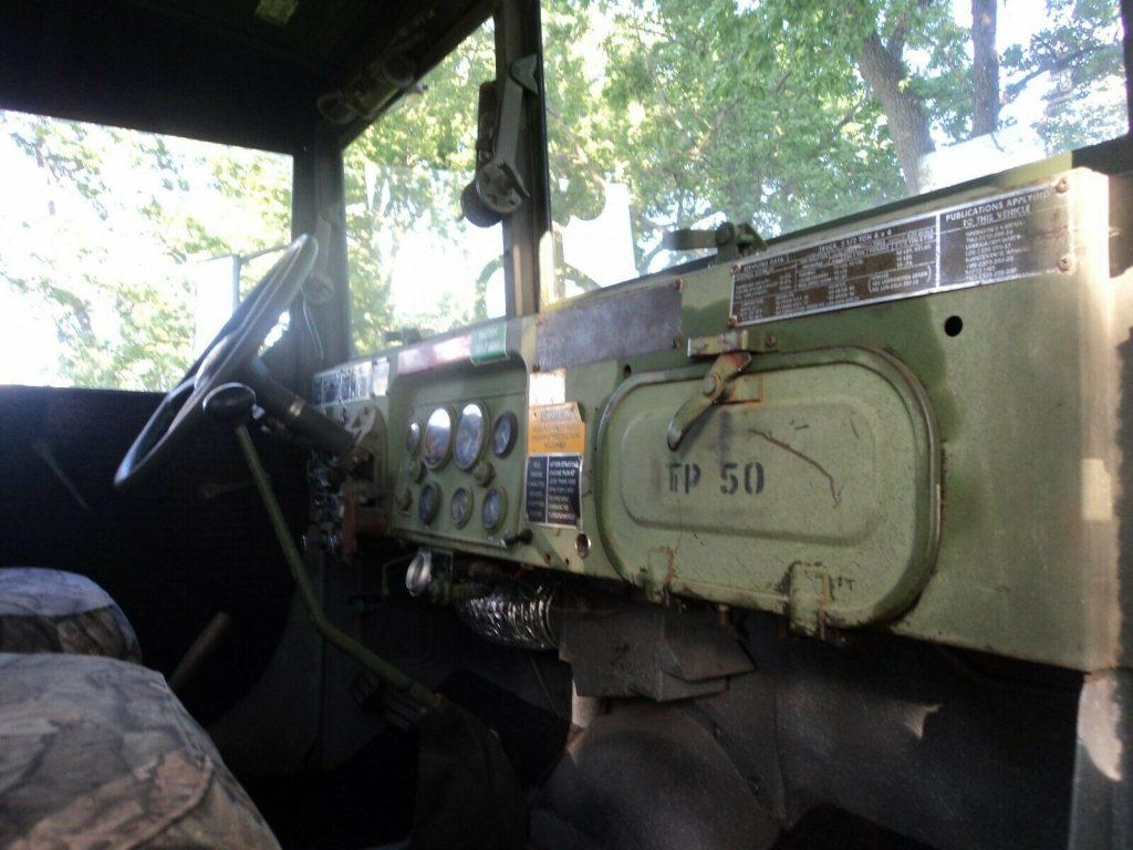 very nice 1969 AM General M 35 Deuce Bobber military truck