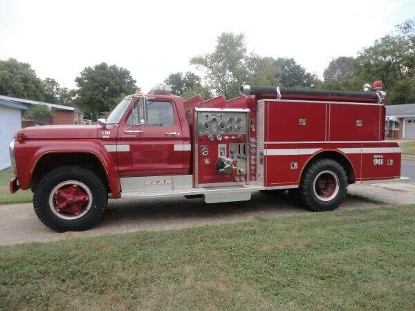 low miles 1979 Ford fire truck
