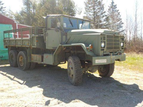 low miles 1984 AM General M 923 Cargo Truck for sale