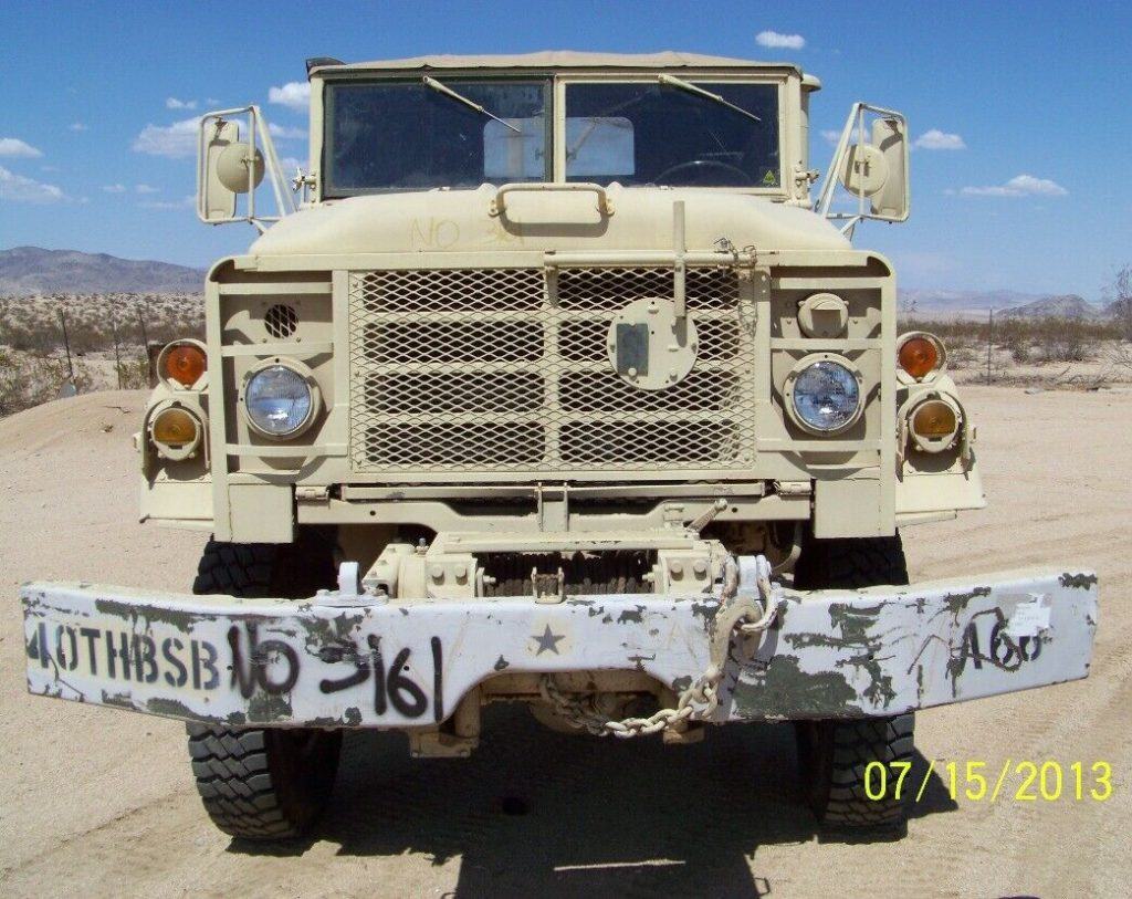 well running 1984 AM General M 925 drop side truck