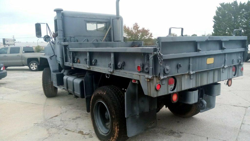 recently bobbed 1985 AM General M932 military truck