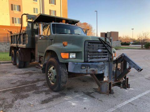 needs service 1995 Ford Ft900 Dump Truck for sale