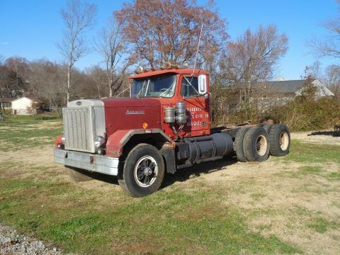 project 1981 Autocar truck for sale