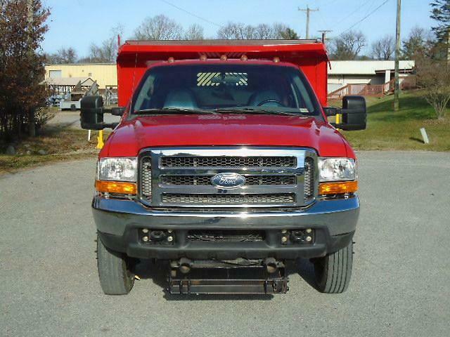 2000 Ford F-450 4×4 Contractor dump truck [great shape]