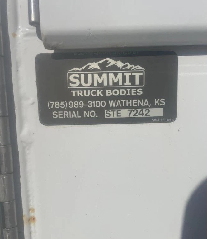 2015 Summit Truck Bodies 10620 Mounted ON Ford F750 XLT