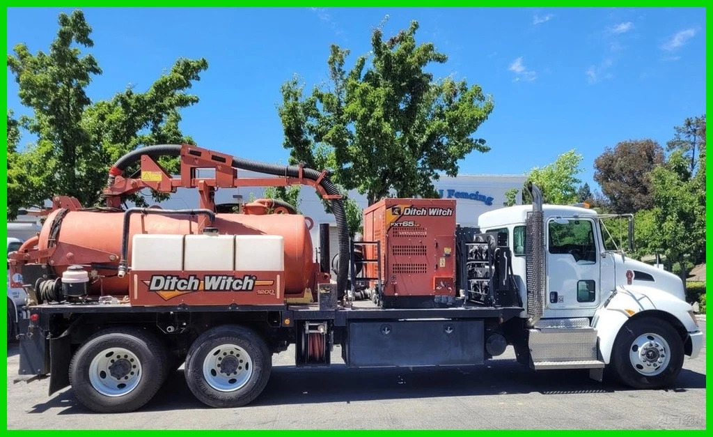 2017 Kenworth T370 Vacuum Industrial Tank Truck 1200gal Capacity Stock#342702