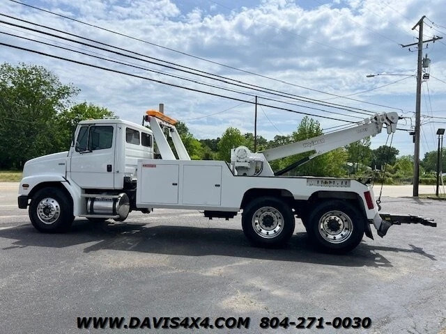 1998 Freightliner Fl112 25 Ton Wrecker T2025 Tow Truck 14005 Miles White 10.8