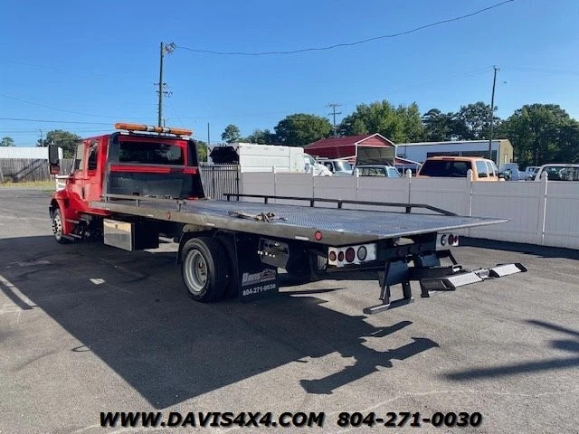 2007 International Durastar Extended Cab Flatbed Rollback Tow Truck 411326 Miles