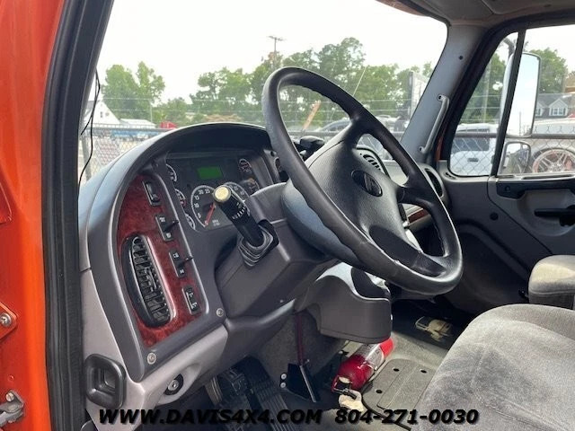 2016 Freightliner M2 Crew Cab Flatbed Rollback Tow Truck 477988 Miles Orange