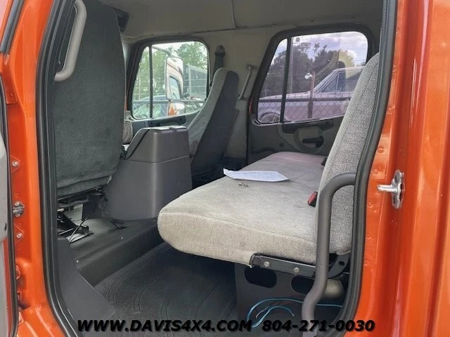 2016 Freightliner M2 Crew Cab Flatbed Rollback Tow Truck 477988 Miles Orange