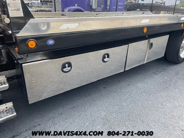 2016 Freightliner M2 Crew Cab Flatbed Rollback Tow Truck 477988 Miles Orange