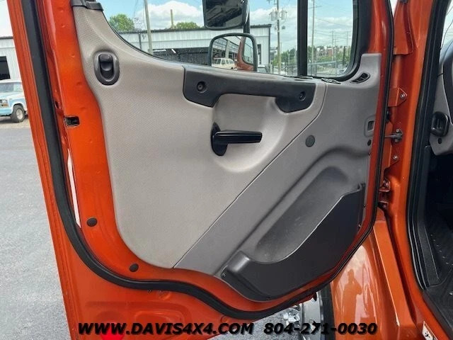 2016 Freightliner M2 Crew Cab Flatbed Rollback Tow Truck 477988 Miles Orange