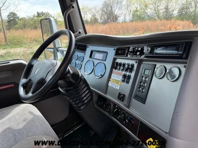 2016 Kenworth T370 Equipment Rollback Flatbed Hauler 263262 Miles White