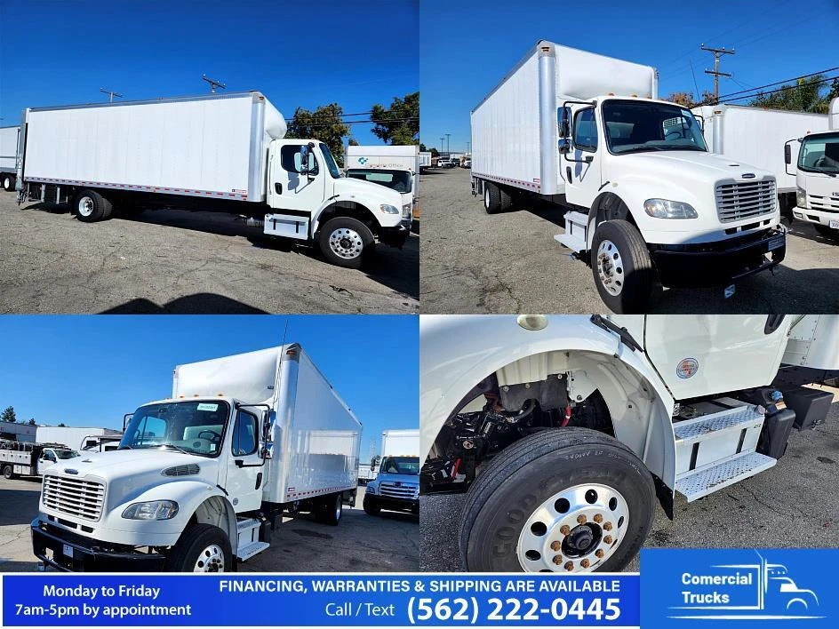2018 28ft Freightliner Box Truck Cummins9l auto 33k gvw International KW