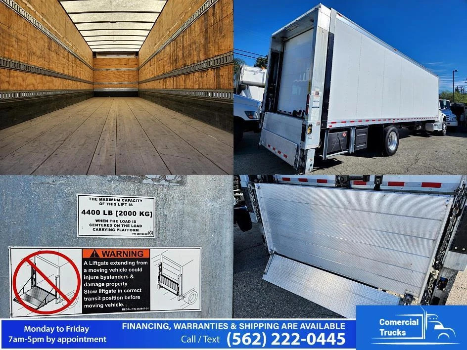 2018 28ft Freightliner Box Truck Cummins9l auto 33k gvw International KW